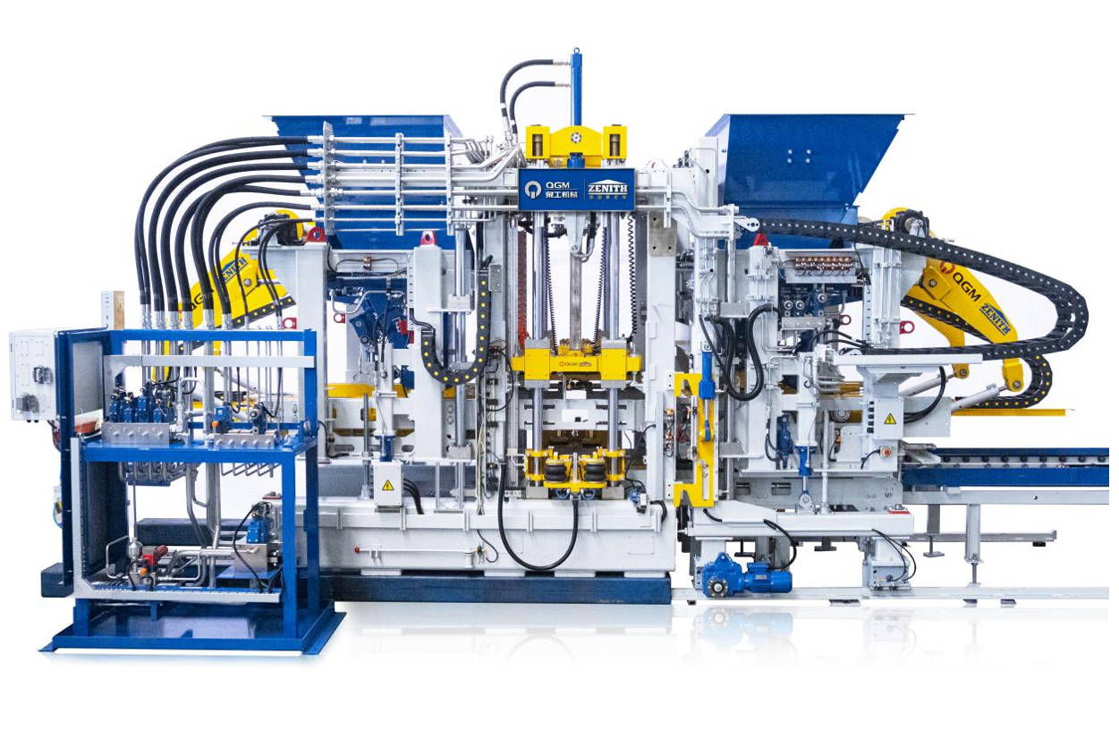 Combining German precision engineering with Chinese ingenuity, the Quangong ZN1000-2 brick-making machine is built for high-quality production.